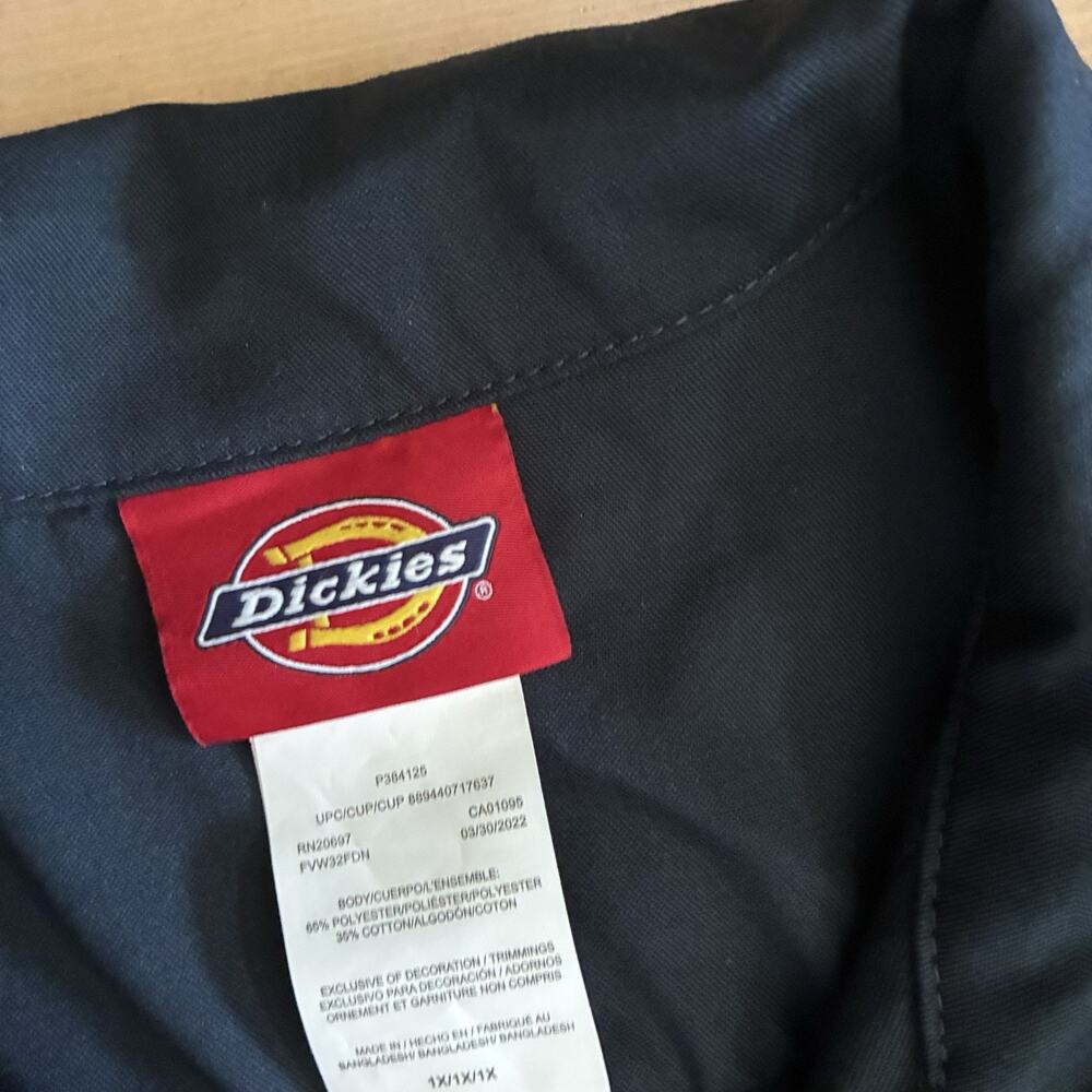 Dickies Women's Size 1X FLEX Short Sleeve Jumpsuit Coverall - Picture 12 of 16